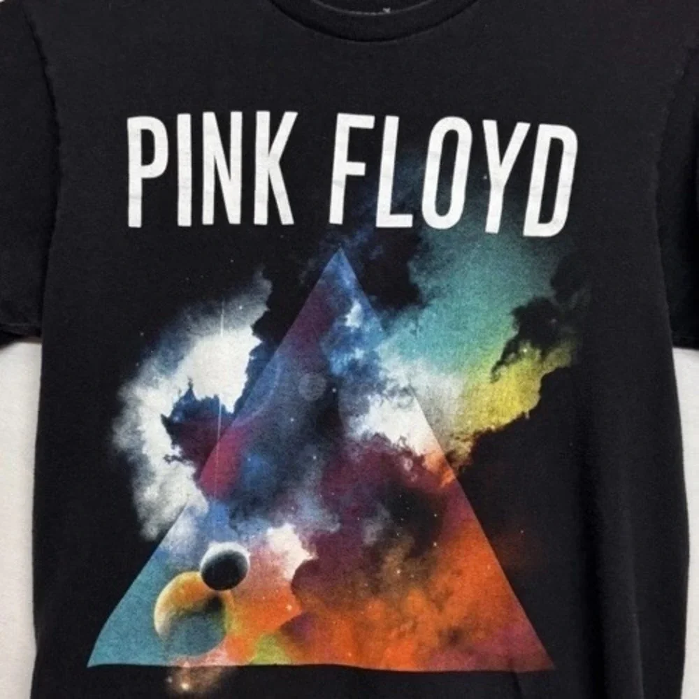 Pink Floyd Band T-Shirt Size SP Black 2020 Licensed Graphic Tee Prism